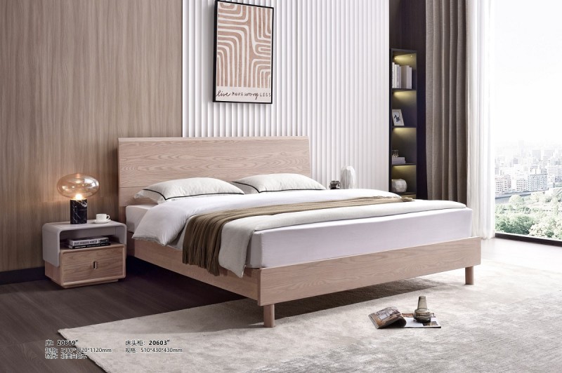 床20619#、床頭柜20603#