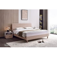 雅菲林極簡輕奢白蠟木床20619#、床頭柜20603#