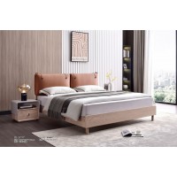 雅菲林極簡輕奢白蠟木床20618#、床頭柜20603#