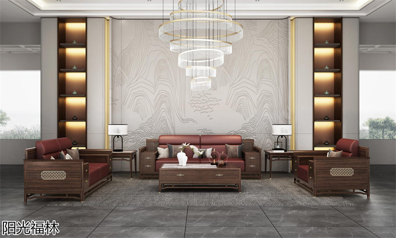 陽(yáng)光福林·和順新中式風(fēng)格烏金木家具