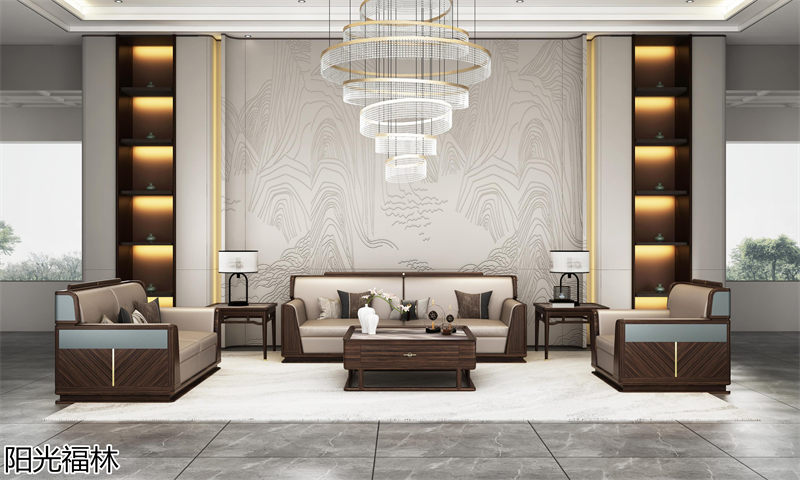 陽(yáng)光福林·和順新中式風(fēng)格烏金木家具