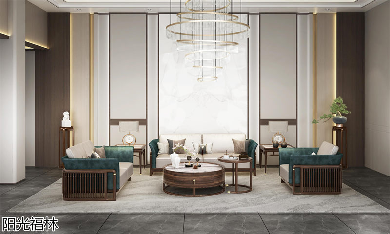 陽(yáng)光福林·和順新中式風(fēng)格烏金木家具