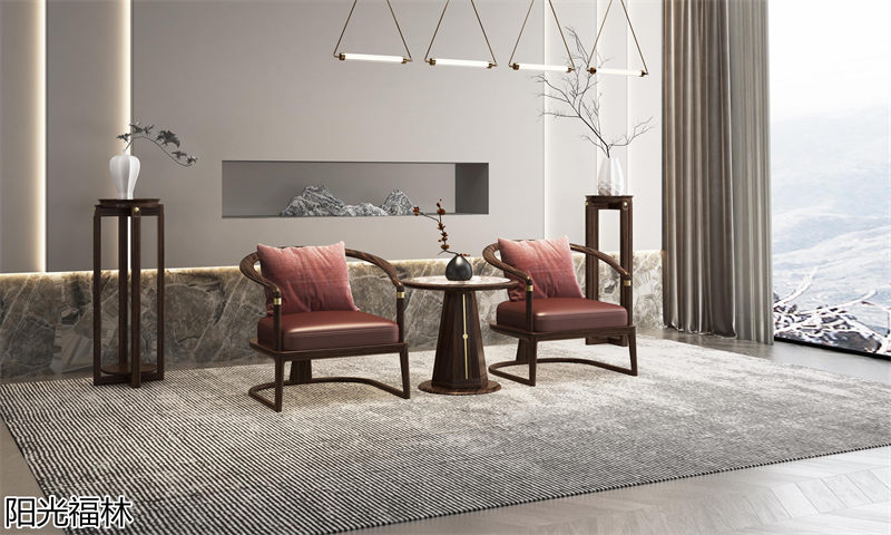 陽(yáng)光福林·和順新中式風(fēng)格烏金木家具