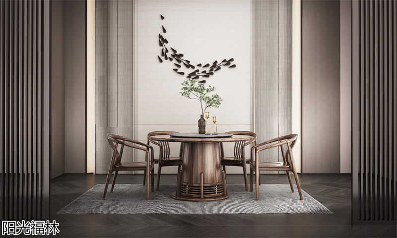 陽(yáng)光福林·和順新中式風(fēng)格烏金木家具