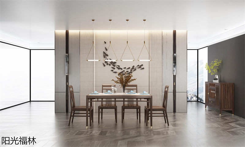 陽(yáng)光福林·和順新中式風(fēng)格烏金木家具