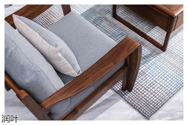 百德百順·潤葉 南美黑胡桃家具