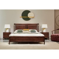 昌龍禾運新中式烏金木1-107#大床