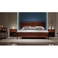 昌龍禾運新中式烏金木1-106#大床