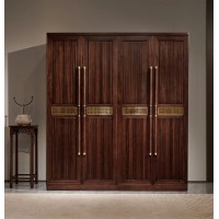 昌龍禾運(yùn)新中式烏金木1-155#四門衣柜