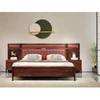 昌龍禾運新中式烏金木1-109#大床