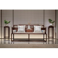 昌龍禾運新中式烏金木1-362#羅漢床