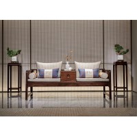 昌龍禾運新中式烏金木1-361#羅漢床