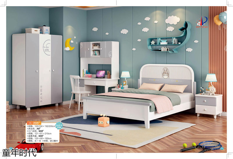 鑫達木業·童年時代 青少年兒童實木套房家具