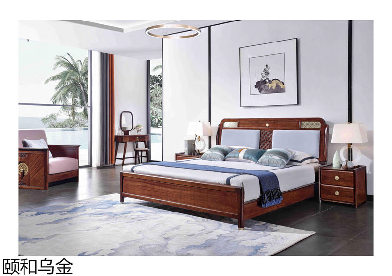 順意家具·志趣家-頤和烏金 新中式風格烏金木家具