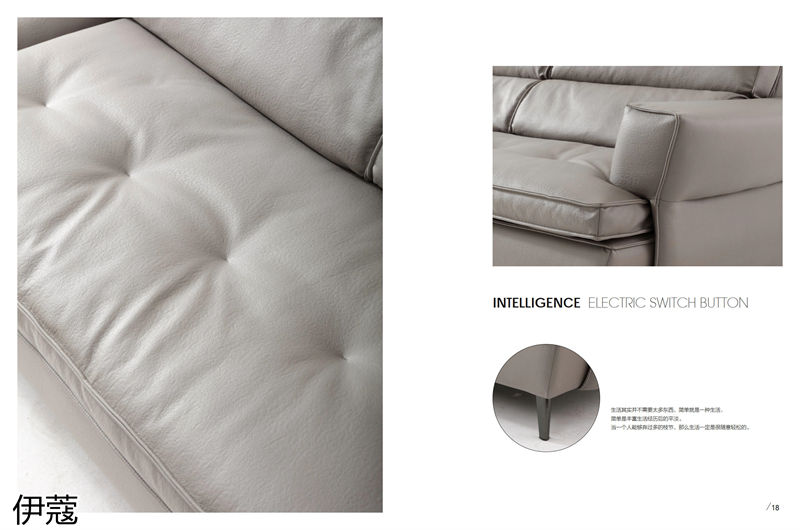 伊蔻家居 現代時尚簡約軟體沙發(fā)