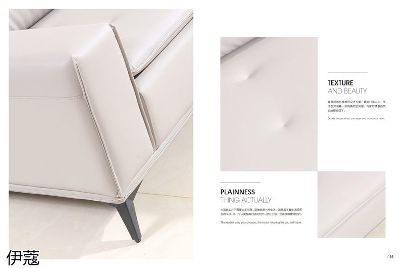 伊蔻家居 現代時尚簡約軟體沙發(fā)
