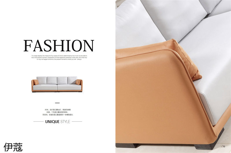 伊蔻家居 現代時尚簡約軟體沙發(fā)