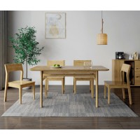 朗朝現(xiàn)代極簡白蠟木L2931#長餐臺