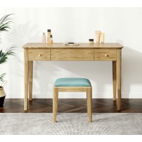 朗朝現代極簡白蠟木L2693#梳妝臺、L2693#妝凳