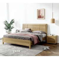 朗朝現(xiàn)代極簡白蠟?zāi)綥2624#硬靠床