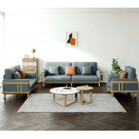 朗朝現(xiàn)代極簡白蠟?zāi)綥2804#沙發(fā)