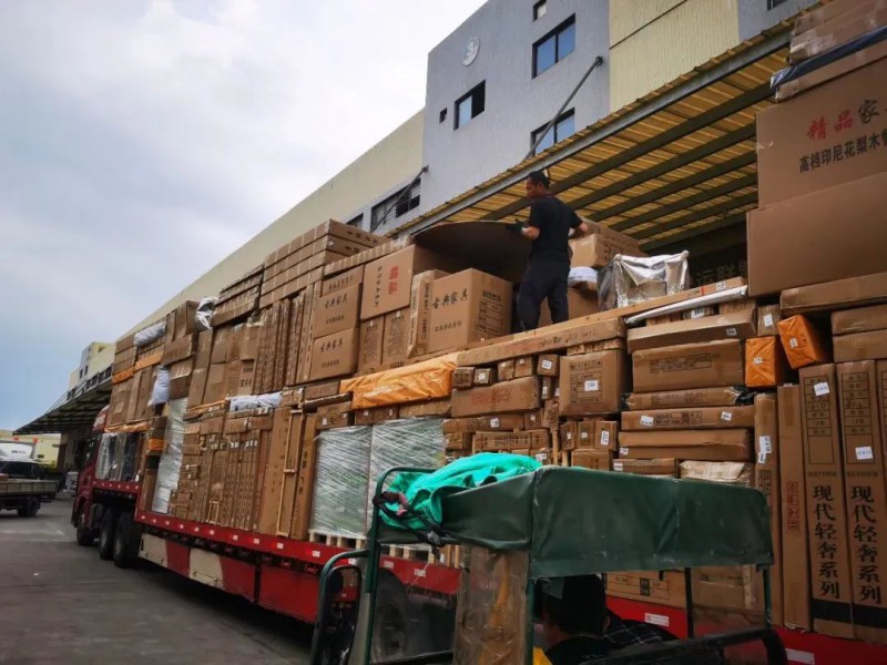 物流暴倉，正陸續安排發貨