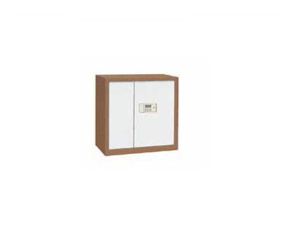 K-066(咖白套單節電子鎖保密柜)