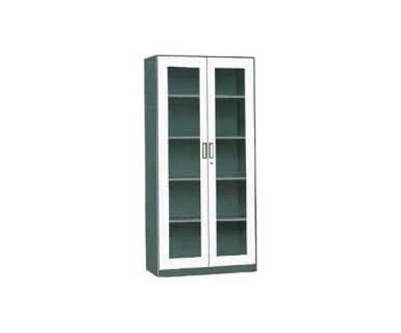 K-059(新款窄邊通玻對開柜)