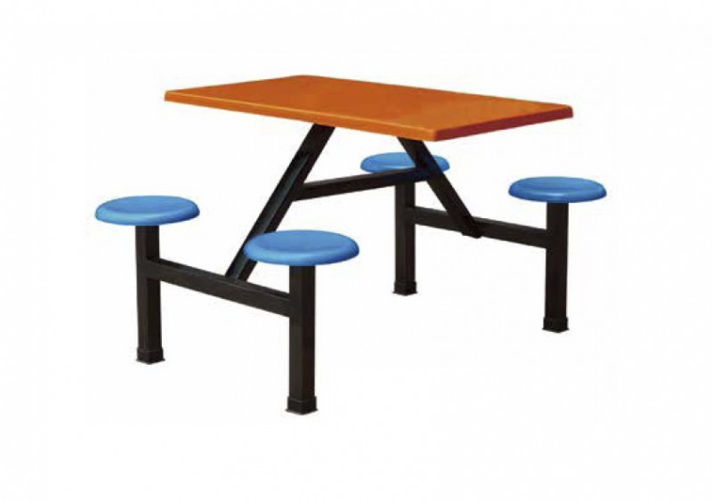 CZ-013（四人位）玻璃鋼餐桌