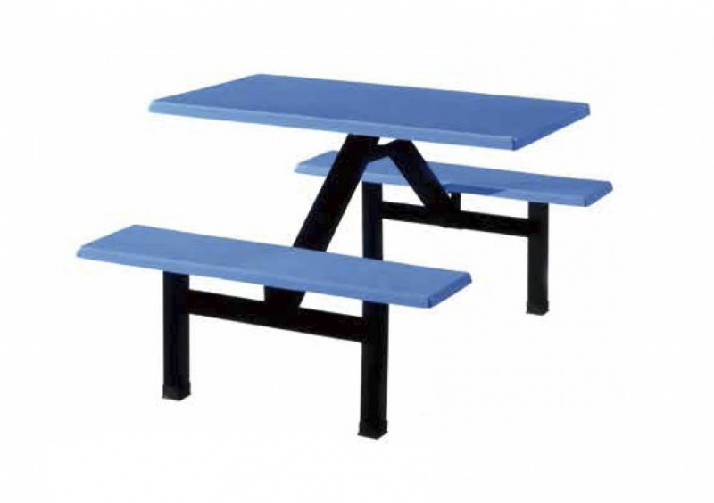 CZ-002（四人位）玻璃鋼餐桌