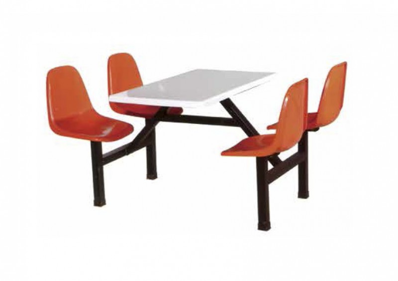 CZ-001（四人位）玻璃鋼餐桌