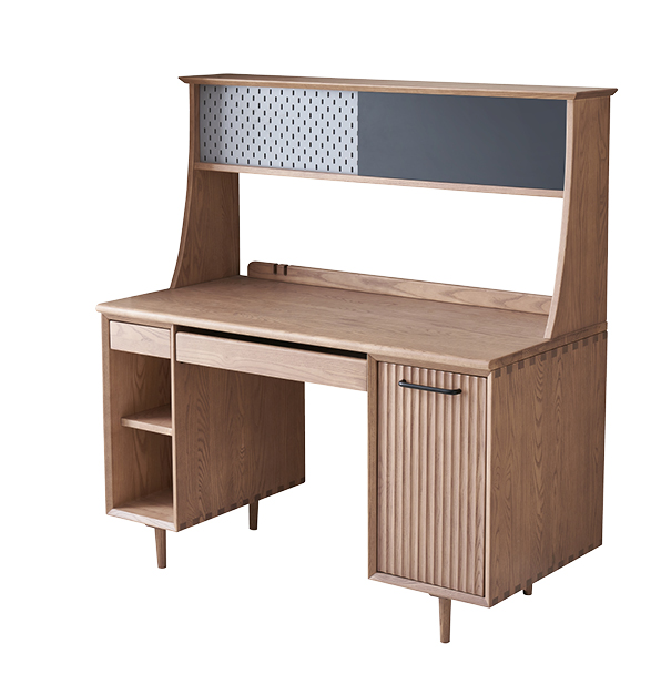 歌樂美北歐復(fù)古白蠟?zāi)維3008#書桌