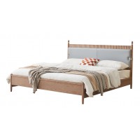 歌樂美北歐復(fù)古白蠟?zāi)維1035#床（框架/高箱）