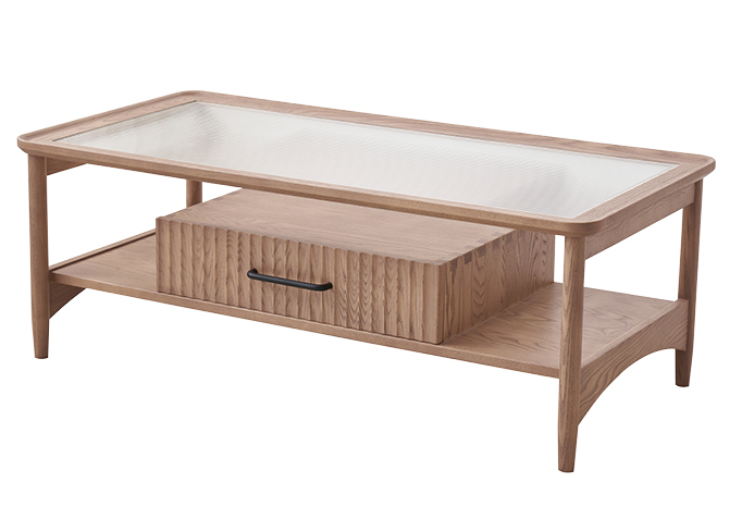 歌樂美北歐復(fù)古白蠟?zāi)維2020#茶幾