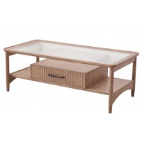 歌樂美北歐復(fù)古白蠟?zāi)維2020#茶幾