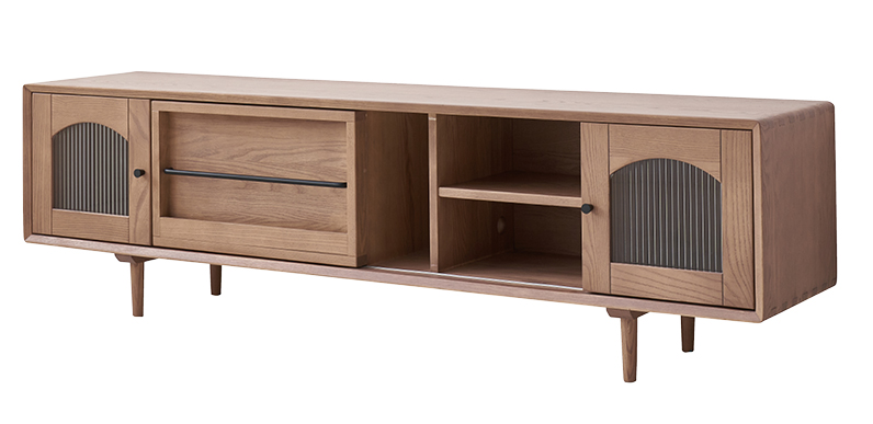 歌樂美北歐復古白蠟木S2052#電視柜