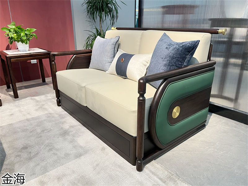 金海家具&middot;云端 輕奢新中式黑胡桃家具產品實拍