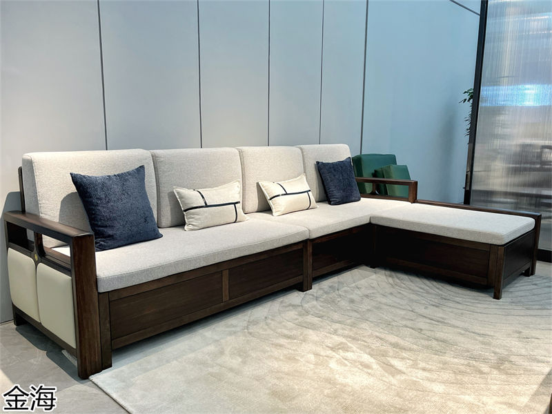 金海家具&middot;云端 輕奢新中式黑胡桃家具產品實拍