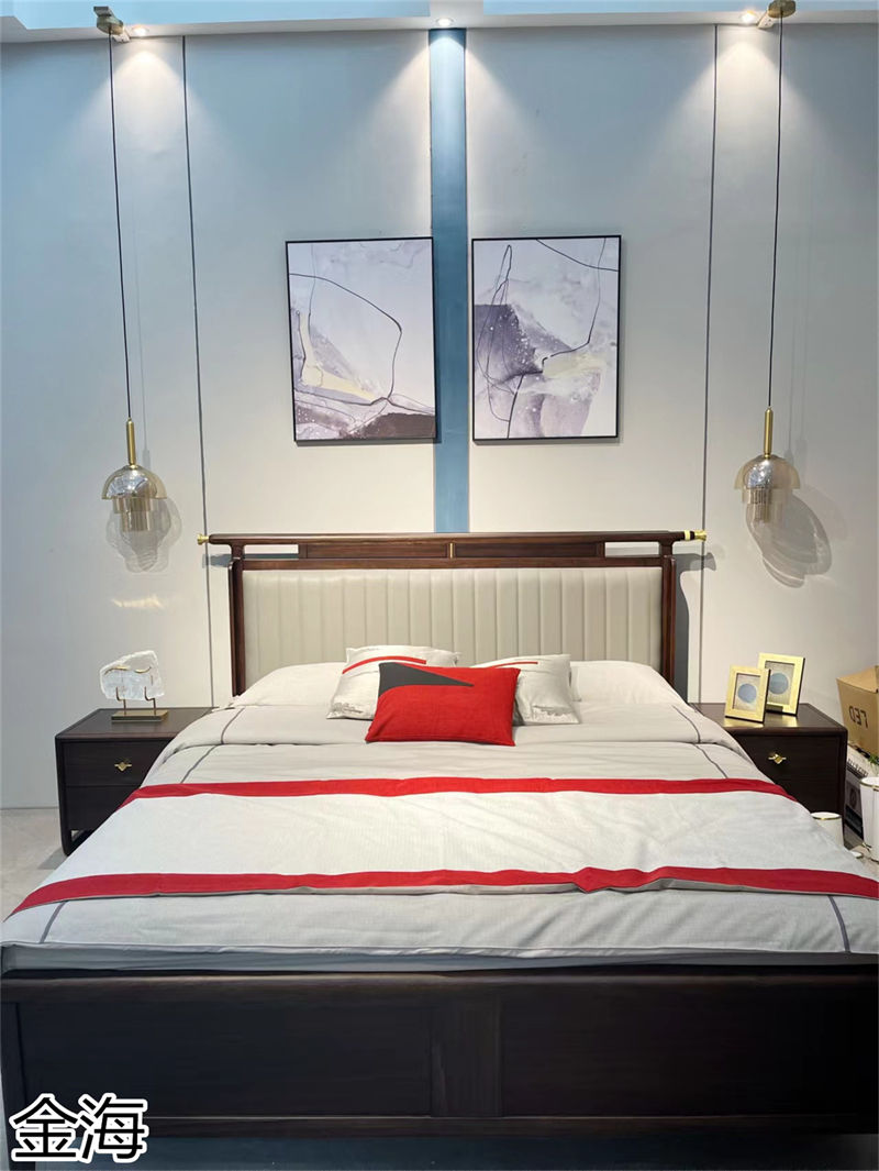 金海家具&middot;云端 輕奢新中式黑胡桃家具產品實拍