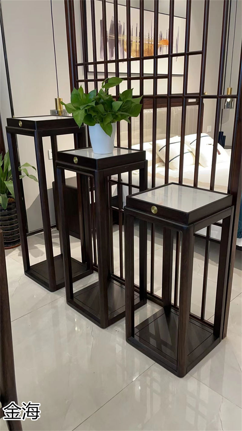 金海家具&middot;云端 輕奢新中式黑胡桃家具產品實拍