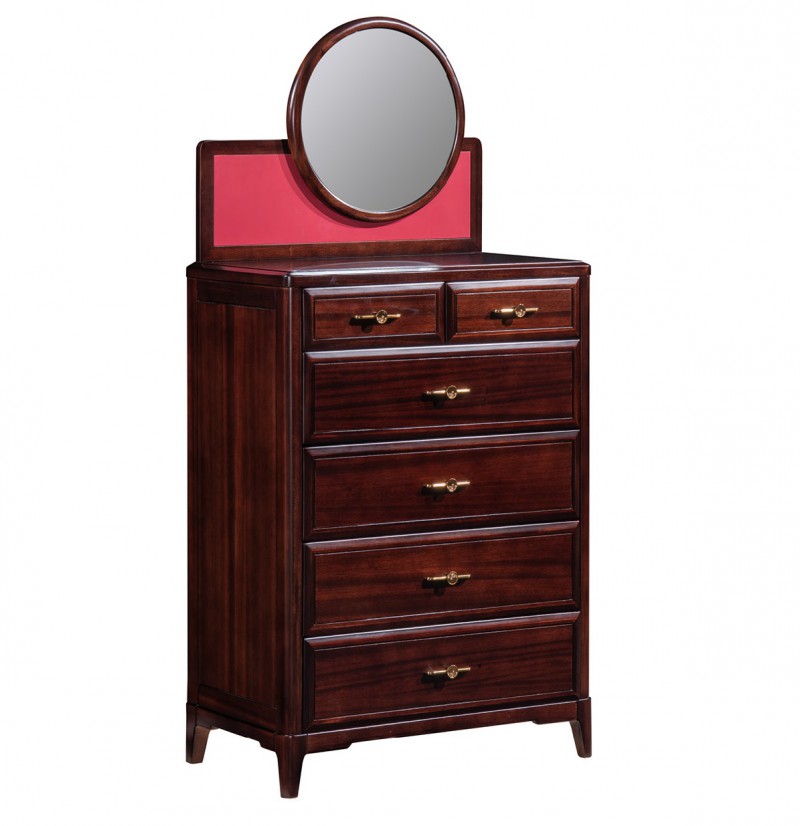 百福源康新中式烏金檀木斗柜9608#