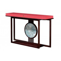 百福源康新中式烏金檀木玄關(guān)9610#