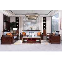 百福源康新中式烏金檀木沙發(fā)9301#普通常規(guī)