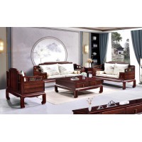 百福源康新中式烏金檀木沙發(fā)9321#