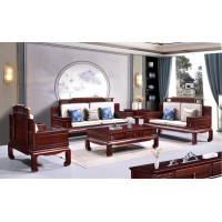 百福源康新中式烏金檀木沙發(fā)9320#官帽