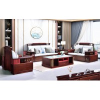 百福源康新中式烏金檀木沙發(fā)9322#