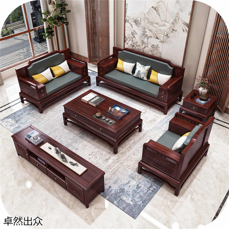 卓然出眾 新古典中式風(fēng)格烏檀木家具