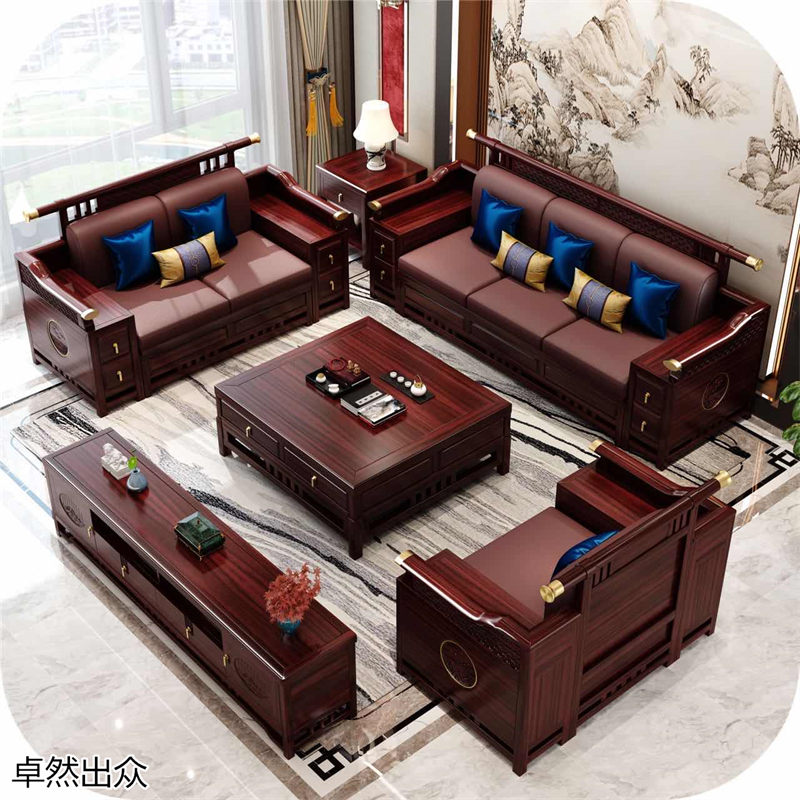 卓然出眾 新古典中式風(fēng)格烏檀木家具