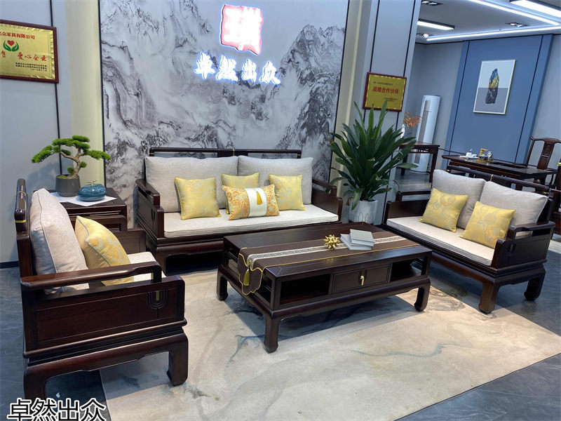 卓然出眾 新古典中式風(fēng)格烏檀木家具