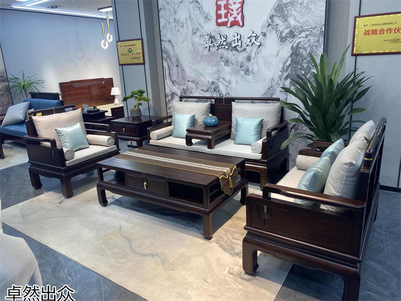 卓然出眾 新古典中式風(fēng)格烏檀木家具